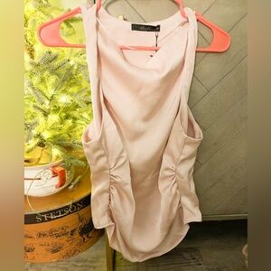 DELUC Satin Blouse
